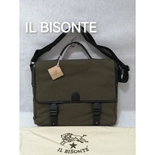 IL BISONTE ブリーフケース 2WAY d0266 新品未使用