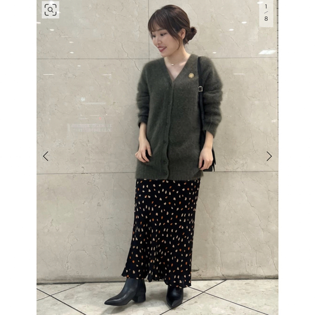 Spick and Span 新品♡ ファーニットロングカーディガン♡ 50%OFF 9793