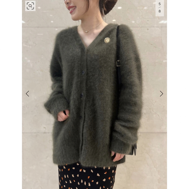 Spick and Span 新品♡ ファーニットロングカーディガン♡