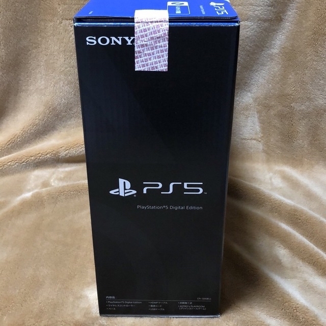 新品未使用　PS5 本体 デジタルエディションSONY PlayStation5 4