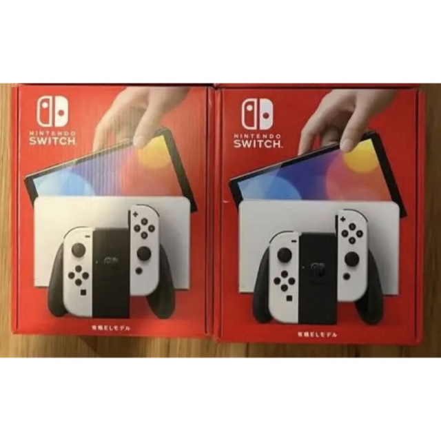 新品未開封品　2台セット　Nintendo Switch(有機ELモデル)