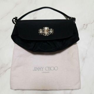 JIMMY CHOO - 新品同様 ジミーチュウ ゼナ クラッチバッグ ゴールド
