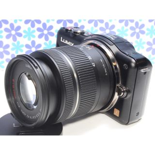 パナソニック(Panasonic)の極美品❤️LUMIX DMC-GF3❤️初心者おすすめ❤フルHD動画❤️(ミラーレス一眼)