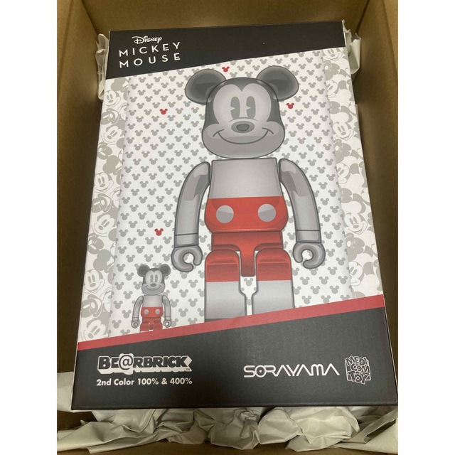 BE@RBRICK FUTURE MICKEY 100％ & 400％