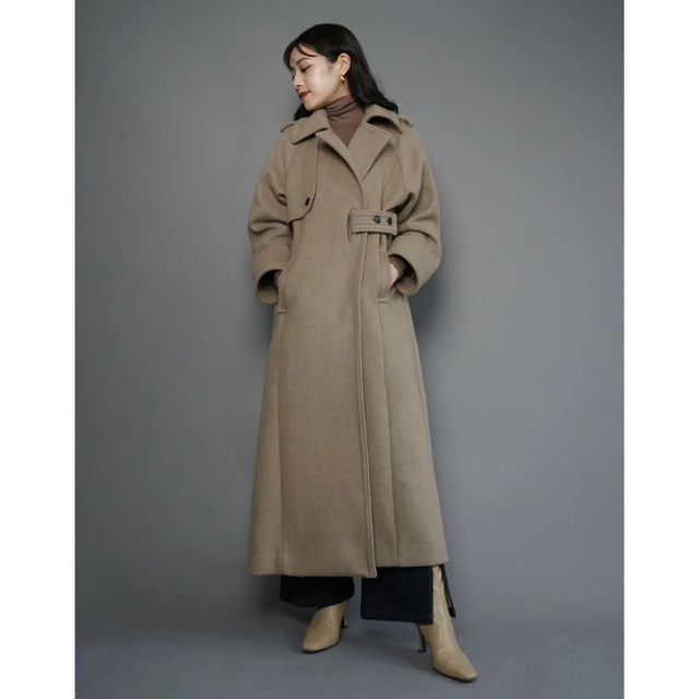 CELFORD(セルフォード)のL'or ロングコートGeelong wool long coat レディースのジャケット/アウター(ロングコート)の商品写真