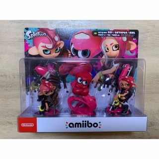 ニンテンドースイッチ(Nintendo Switch)の新品未開封　amiibo スプラトゥーン トリプルセット(ゲームキャラクター)