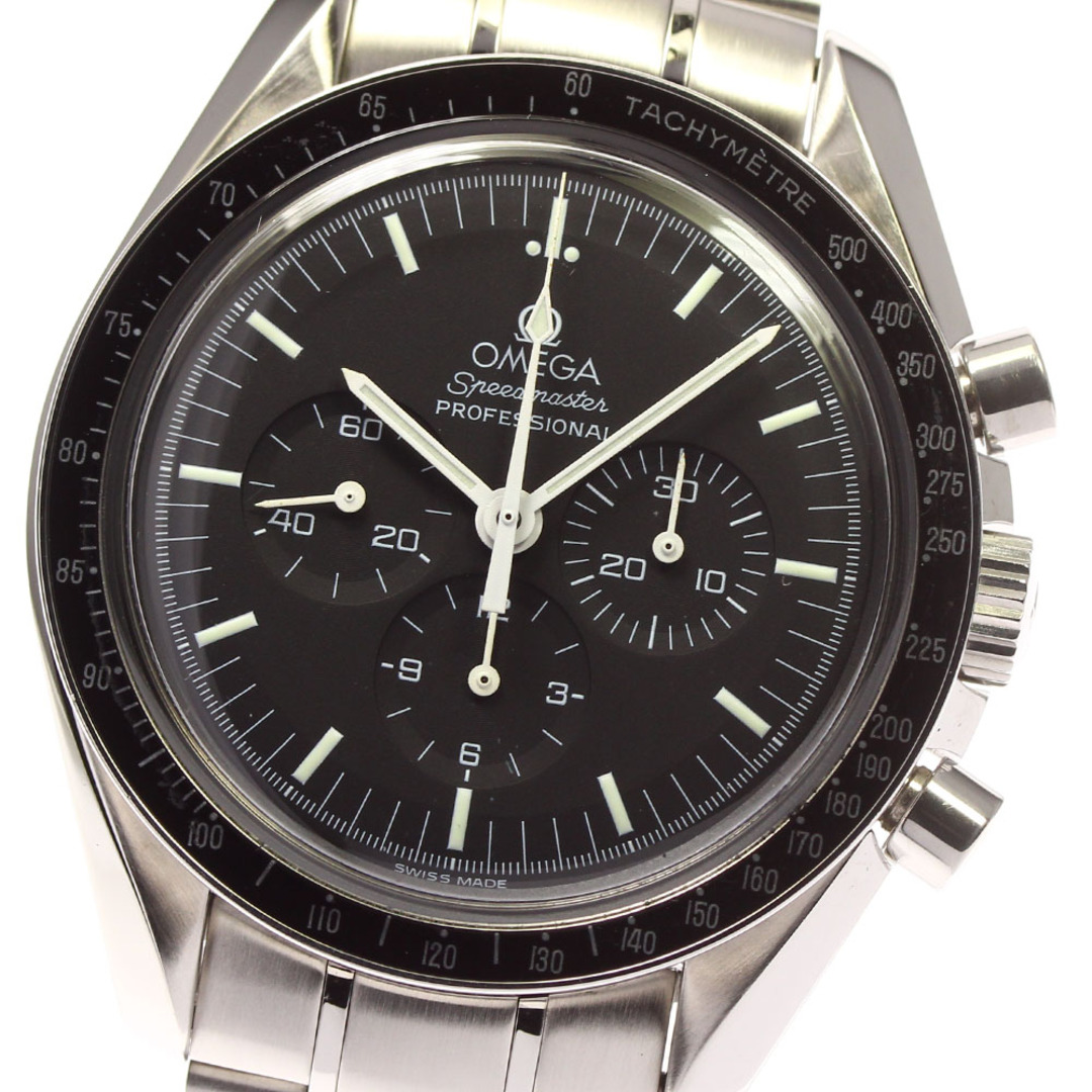 OMEGA(オメガ)の☆美品 【OMEGA】オメガ スピードマスター プロフェッショナル アポロ11号 9999本限定 3560.50 手巻き メンズ_721356 メンズの時計(腕時計(アナログ))の商品写真