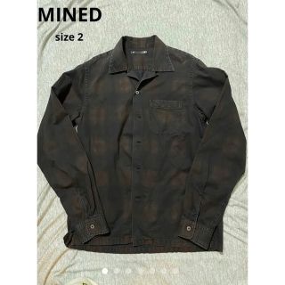 MINEDENIM - MINED 長袖シャツ ブラウン サンプル品の通販 by たむ