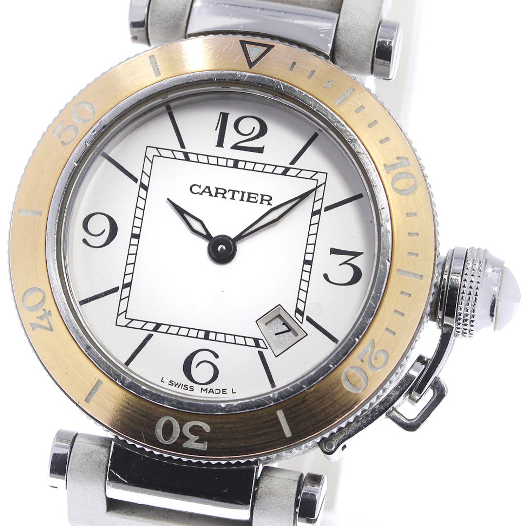 Cartier - 【CARTIER】カルティエ パシャ シータイマーSM デイト W3140001 クォーツ レディース_720379