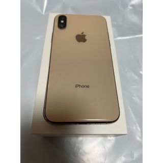 iPhone - Apple iPhoneXs ゴールド 64GB SIMフリーの通販 by shop