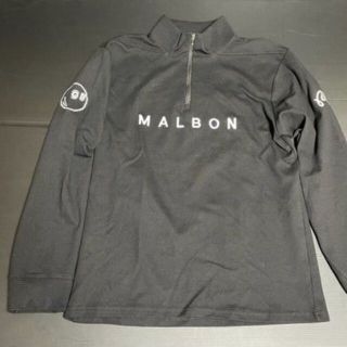 malbon  マルボン ロゴ　ハーフジップ　ポロシャツ(ウエア)