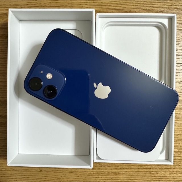 iPhone - 値下【中古バッテリ交換品】iPhone12mini ブルー 256GB