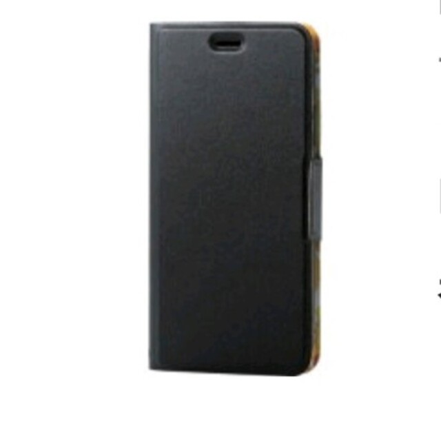 ELECOM(エレコム)の㉑iPhone XR ソフトレザーカバー 薄型 女子向 磁石付 ブラック スマホ/家電/カメラのスマホアクセサリー(モバイルケース/カバー)の商品写真