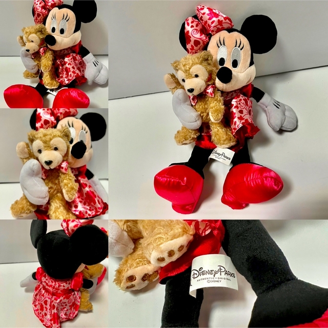 海外ディズニー⭐️バレンタイン❤️ミニー&ダッフィー ぬいぐるみ❣️WDW⭐️