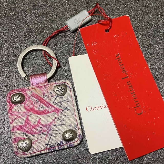 Christian Lacroix(クリスチャンラクロワ)の未使用 クリスチャンラクロワ Christian Lacroix キーホルダー レディースのファッション小物(キーホルダー)の商品写真