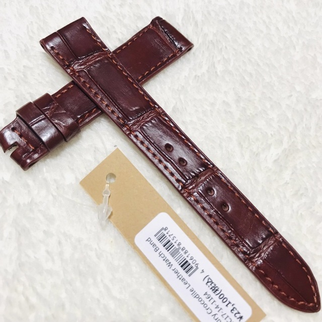 当店在庫してます!
1164#17mm-14mmブラウン★本物クロコダイル腕時計用ベルト レザーベルト 当店在庫してます!
1164#17mm-14mmブラウン★本物クロコダイル腕時計用ベルト レザーベルト