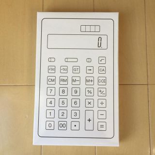 ムジルシリョウヒン(MUJI (無印良品))の新品 無印良品 電卓(その他)