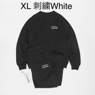 ワンエルディーケーセレクト(1LDK SELECT)のEnnoy スウェット セットアップ  XL スタイリスト私物　刺繍色WHITE(スウェット)