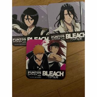 BLEACH 千年血戦篇 ファントエスカフェ コースター ルキア 白哉 一護恋次(キャラクターグッズ)