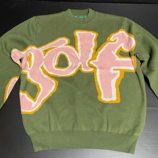 GOLF WANG  セーター　アーミーグリーン スポーツ/アウトドアのゴルフ(ウエア)の商品写真