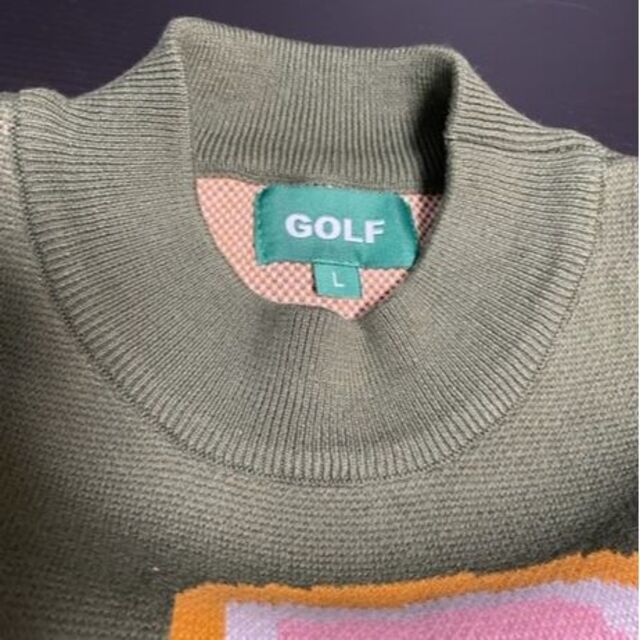 GOLF WANG  セーター　アーミーグリーン スポーツ/アウトドアのゴルフ(ウエア)の商品写真