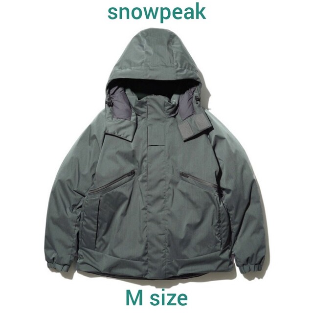 上品な Snow Peak - スノーピーク FR 2L Down Jacket M Forestgreen ダウンジャケット