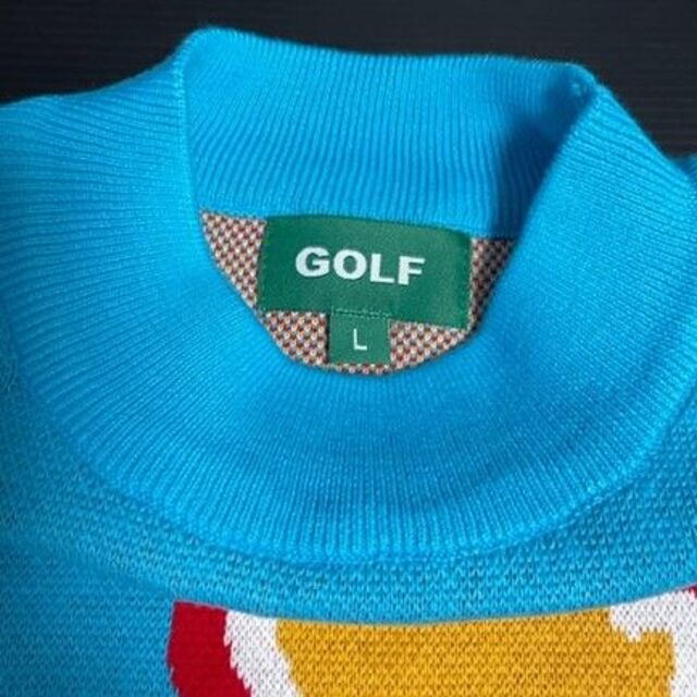 GOLF WANG  セーター　ブルー スポーツ/アウトドアのゴルフ(ウエア)の商品写真