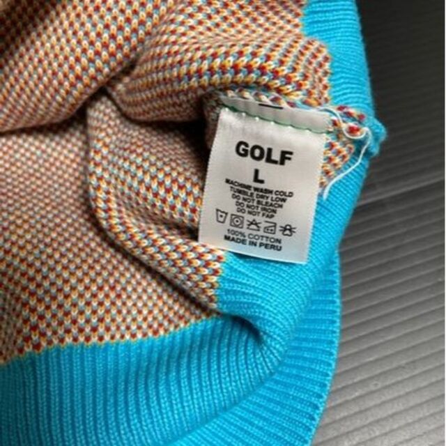 GOLF WANG  セーター　ブルー スポーツ/アウトドアのゴルフ(ウエア)の商品写真