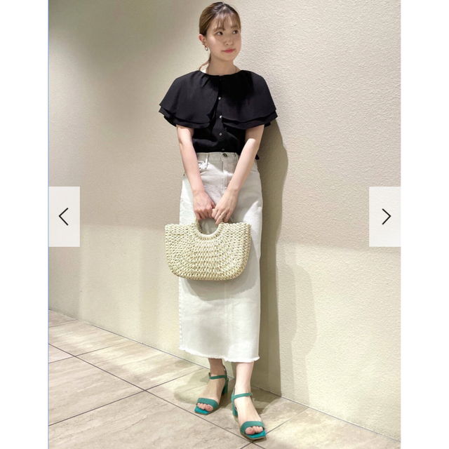 upper hights THE SCARLET デニムカットオフスカート # www.uig