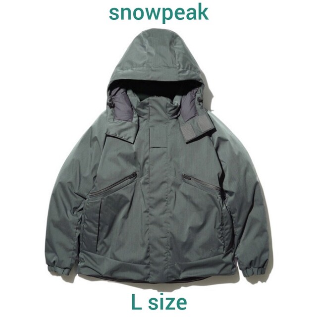 Snow Peak(スノーピーク)のスノーピーク FR 2L Down Jacket L Forestgreen メンズのジャケット/アウター(ダウンジャケット)の商品写真