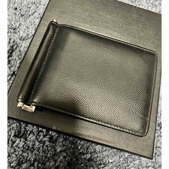 正規品 SAINT LAURENT サンローラン マネークリップ 財布 品 1