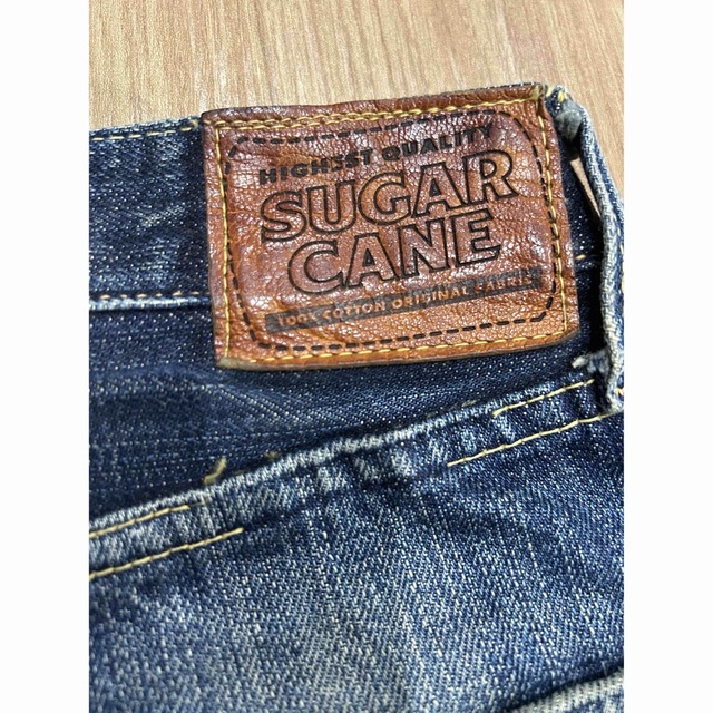 SUGAR CANE 1947 革パッチ 赤タブ W31