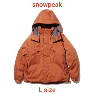 スノーピーク(Snow Peak)のスノーピーク FR 2L Down Jacket L Orange(ダウンジャケット)