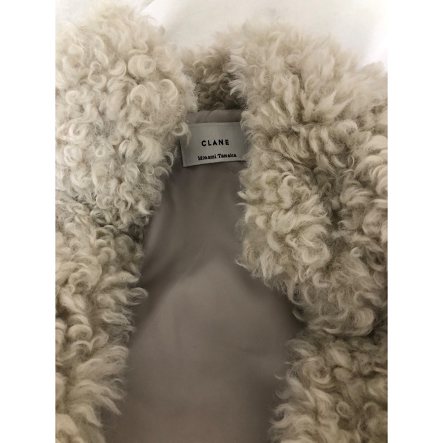 2021 新作】 MINAMI MINAMI COAT2 TANAKA×CLANE FUR CURL TANAKA×CLANE