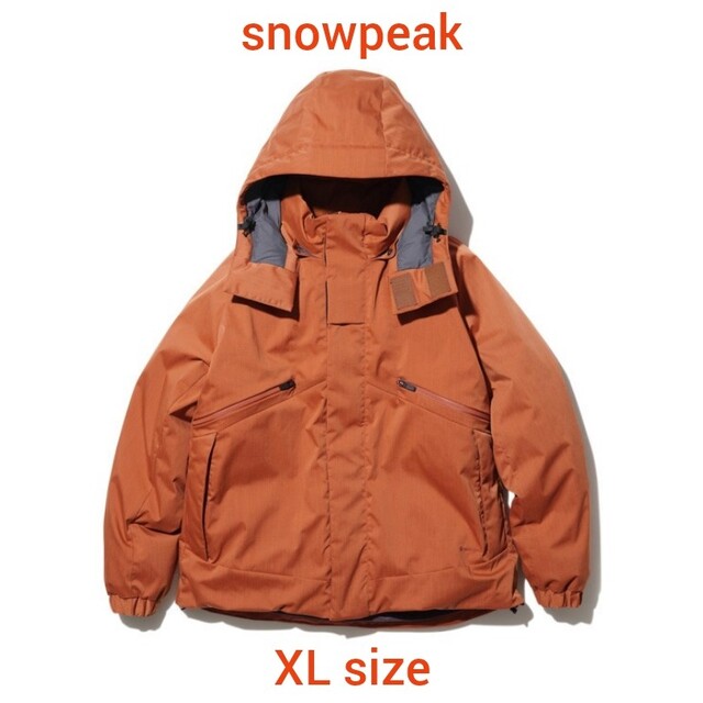 Snow Peak - スノーピーク FR 2L Down Jacket XL Orange