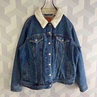 【リーバイス】2XL ボア デニム ランチジャケット ジージャン