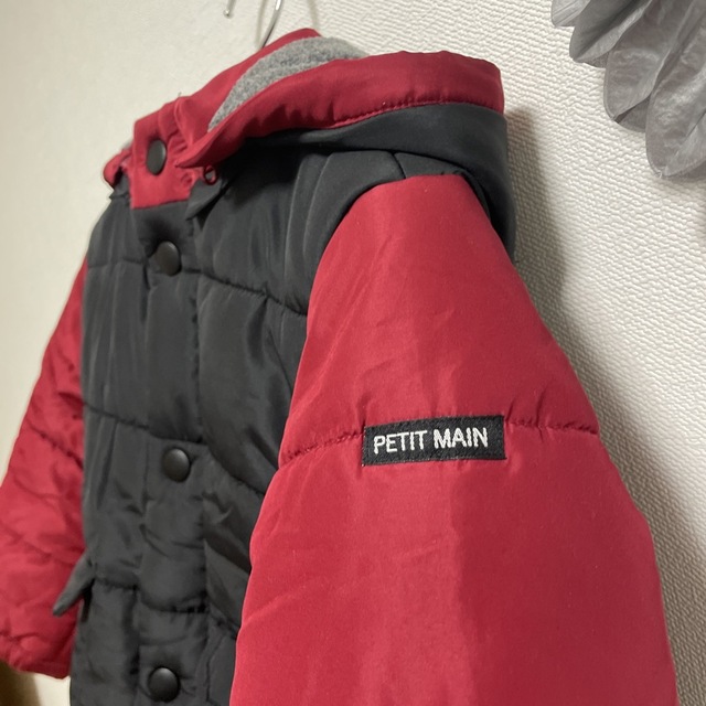 petit main(プティマイン)のpetit main ダウンジャケット キッズ/ベビー/マタニティのキッズ服男の子用(90cm~)(ジャケット/上着)の商品写真