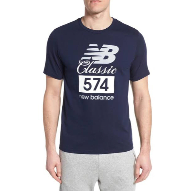 New Balance(ニューバランス)のアール様専用　New Balance  クラシック５７４　Ｔシャツ　2色セット メンズのトップス(Tシャツ/カットソー(半袖/袖なし))の商品写真