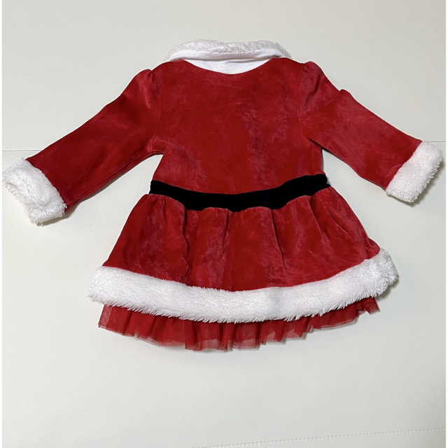 ベビー70サイズ＊クリスマスサンタワンピース キッズ/ベビー/マタニティのベビー服(~85cm)(ワンピース)の商品写真