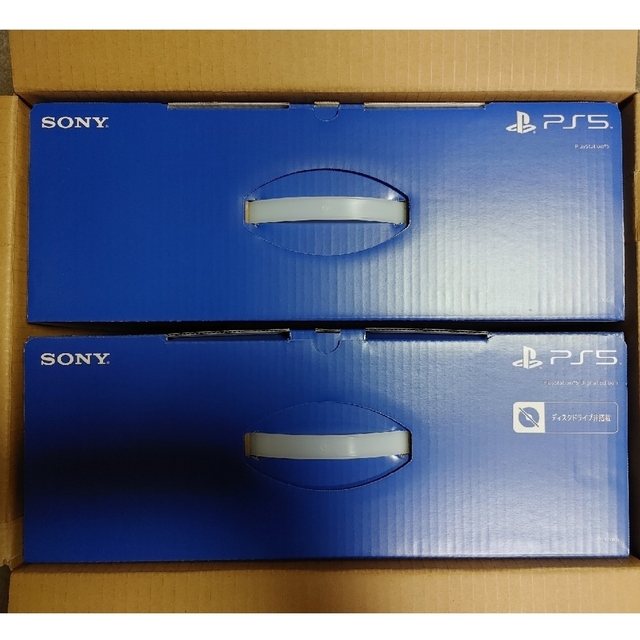 超熱 PlayStation - PS5 本体 通常版×1台 + デジタル版×1台 計2台 家庭