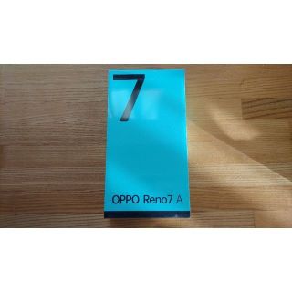 OPPO Reno 7A ｽﾀｰﾘｰﾌﾞﾗｯｸ 新品・未開封 A201OP(スマートフォン本体)