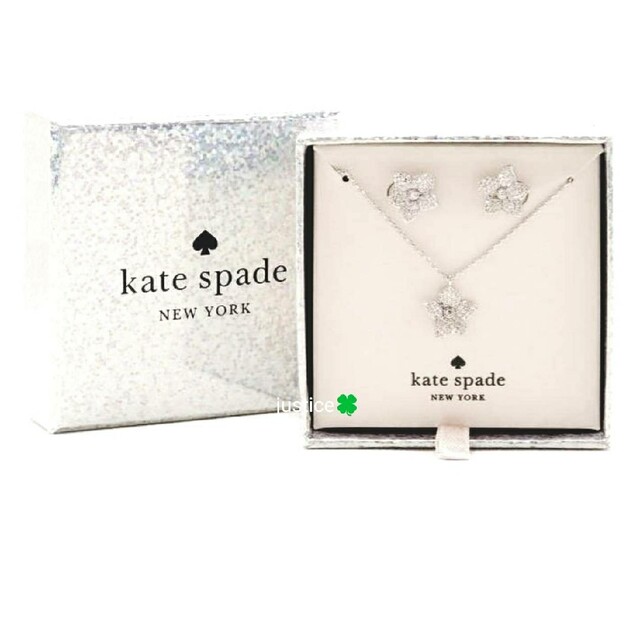 kate spade new york(ケイトスペードニューヨーク)の2点セット‼️非常に入手困難‼【日本完売 ケイト・スペード ピアス&ネックレス】 レディースのアクセサリー(その他)の商品写真