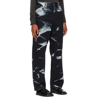 dries van noten ブリーチデニム
