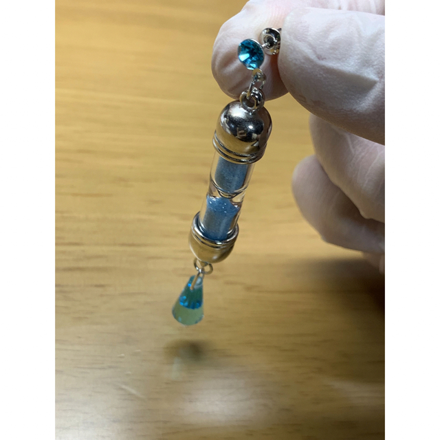 【ヴァニタスの手記】砂時計ピアス & ステンレス イヤーカフー ギフト箱付き