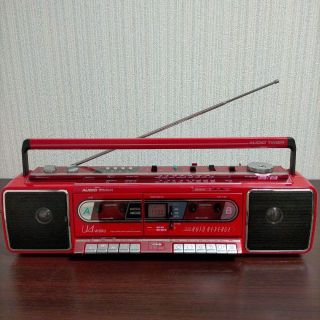 サンヨー(SANYO)の【動作品】レアレトロラジカセ　サンヨー　U4-W60U(ラジオ)