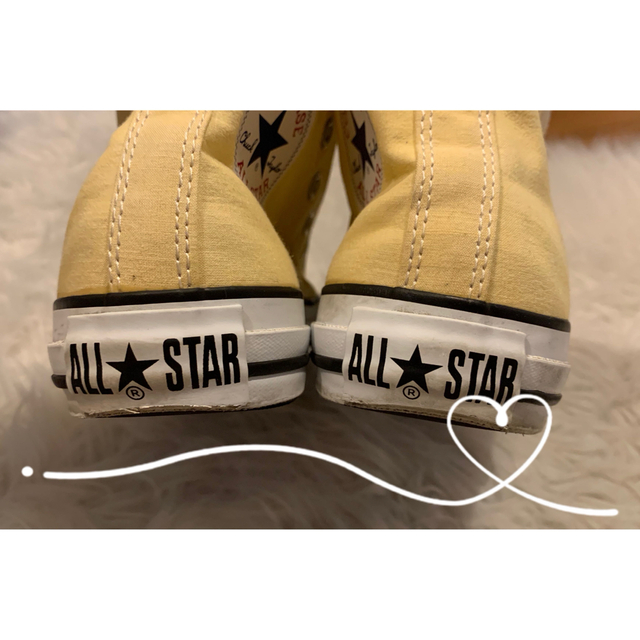 ALL STAR（CONVERSE）(オールスター)のコンバース ハイカット♤イエロー レディースの靴/シューズ(スニーカー)の商品写真