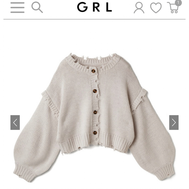 GRL(グレイル)のラナ様専用 レディースのトップス(カーディガン)の商品写真