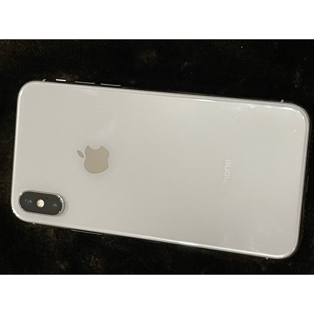 iPhoneX 256GB シルバー SIMロック解除済み