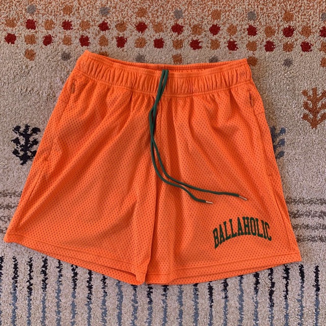 ballaholic - 完売品 ボーラホリック メッシュジップショーツ オレンジ