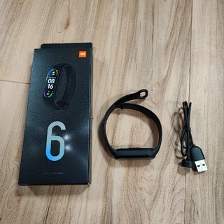 Xiaomi Mi Smart Band 6 スマートバンド スマートウォッチ(腕時計(デジタル))